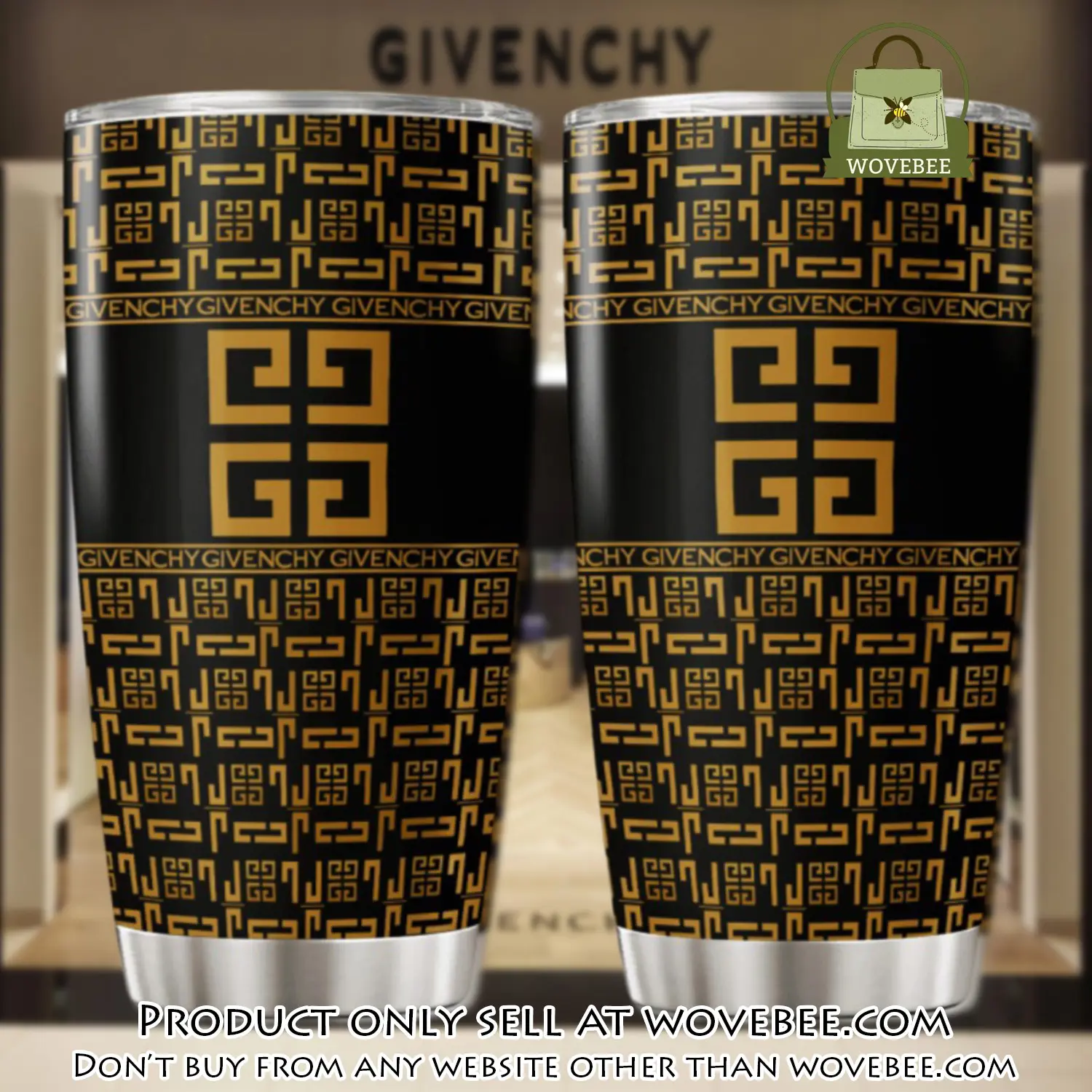 Givenchy stainless steel tumbler 20oz30oz wvb0515662